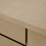 Eichholtz Desk Crosby desk boasts three spacious drawers, seamlessly blending functionality with elegance. Its intelligent design and fla...