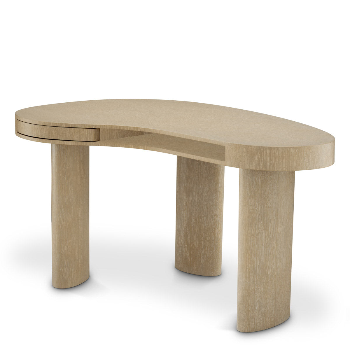 Eichholtz Desk Vence The Vence Desk Vence is a striking and contemporary piece with its unique organic shape.