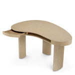 Eichholtz Desk Vence The natural oak veneer exudes a sense of modern elegance, while the desk features a