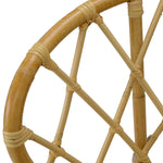 Eichholtz Dining Chair Alvaro features a distinctive woven pattern on the backrest and includes a comfortable cushion on the