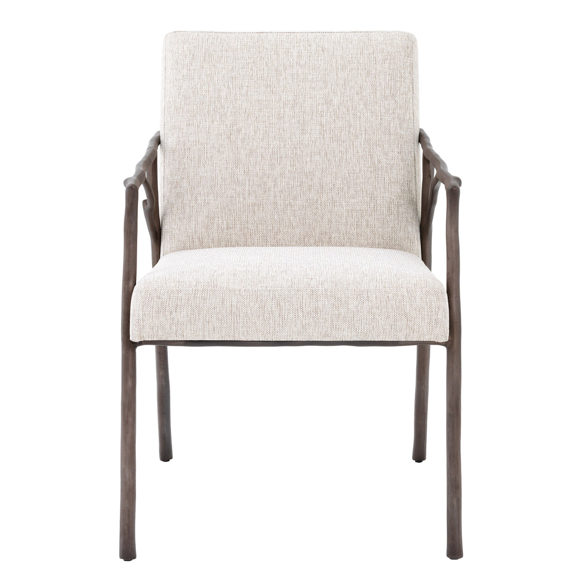 Eichholtz Dining Chair Antico Featuring a superb branch-like frame with a medium bronze finish and a seat in Loki