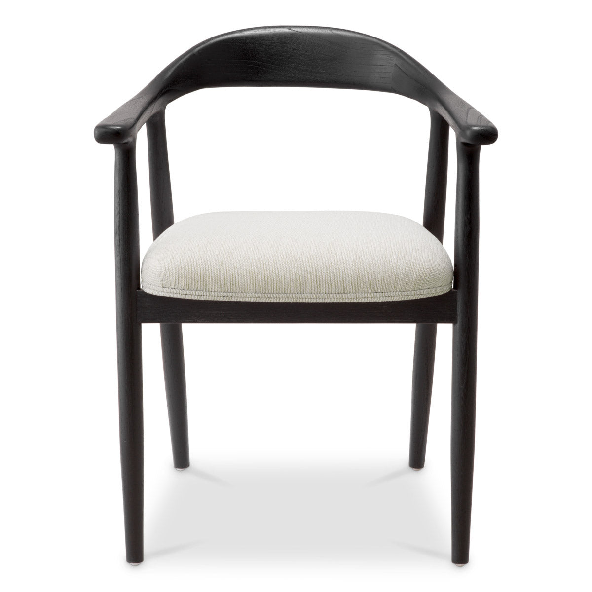 Eichholtz Dining Chair Beale and modern comfort. Its sleek black frame provides a striking contrast to the plush Sentier