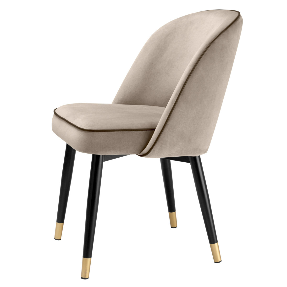 Eichholtz Dining Chair Cliff elevated materials for a statement in any luxury interior. Dimensions W 21.0" D 22.0" H