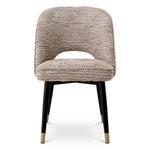 Eichholtz Dining Chair Cliff holds an armless back that is open at the bottom before the seat. Combine with