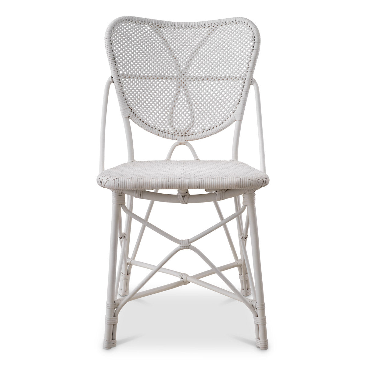 Eichholtz Dining Chair Colony this chair blends timeless style with durability. The matte white finish enhances its elegant appearance,