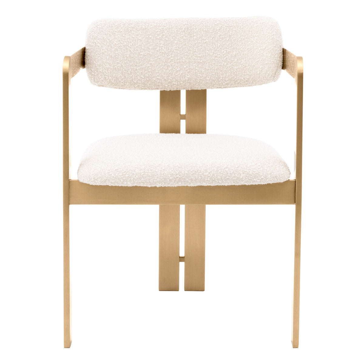 Eichholtz Dining Chair Donato two armrests that merge into the front two legs and two rear legs that support