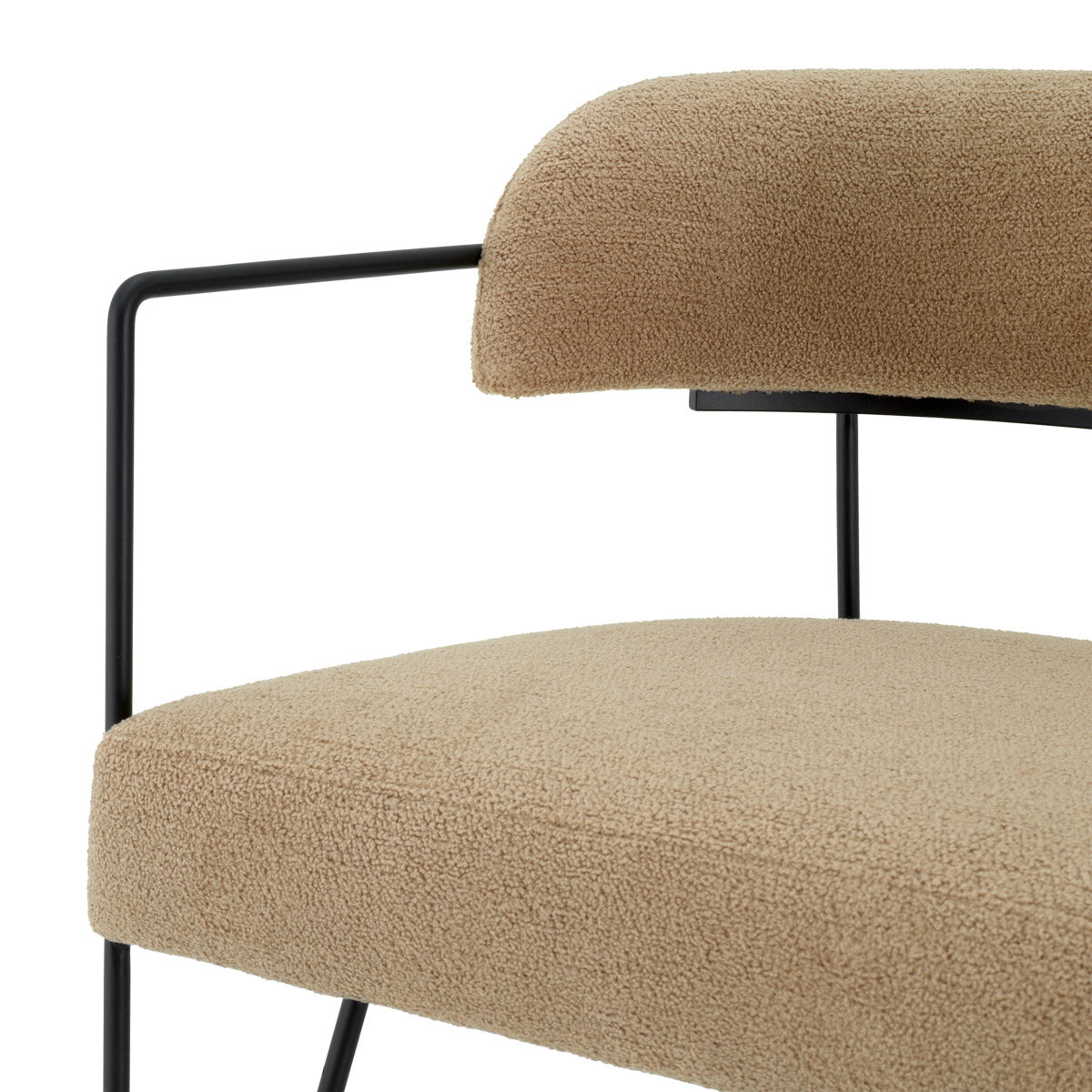 Eichholtz Dining Chair Giuseppe design with elevated materials for a statement in any luxury interior. Dimensions W 21.0" D