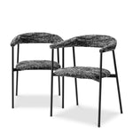Eichholtz Dining Chair Julio set of 2 Elevate your dining experience with Eichholtz's Julio Dining Chair set, pieces that exude sophistic...