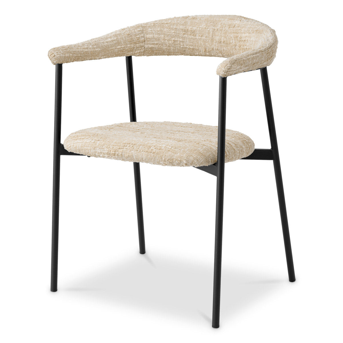 Eichholtz Dining Chair Julio set of 2 texture. The Dining Chair Julio is a stunning addition to any dining room, infusing your