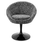 Eichholtz Dining Chair O'Neill your home. This fabulous swivel chair has a central leg that ends in a bell-shaped