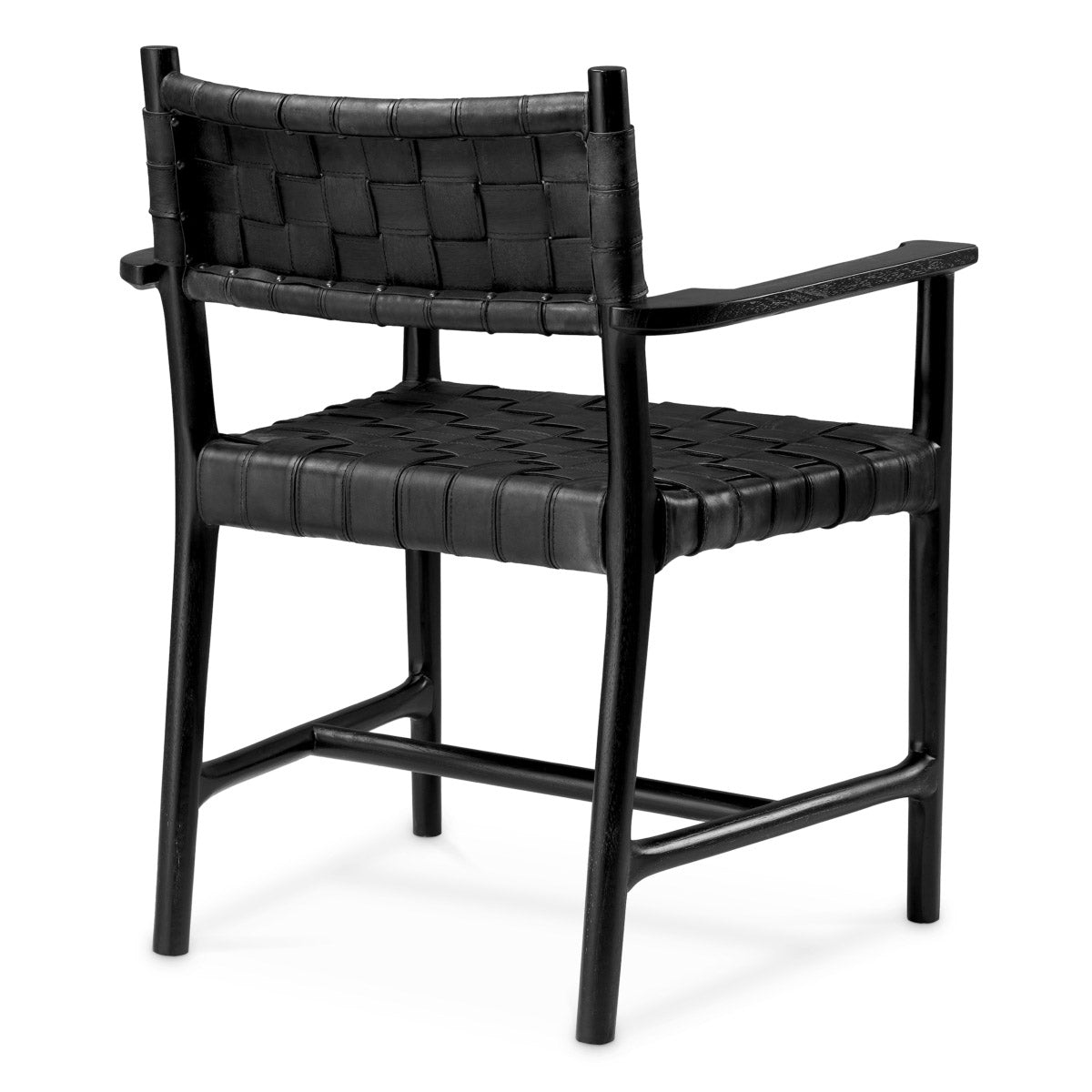 Eichholtz Dining Chair Tiberio with arm its bold, stylish presence. Indulge in the art of fine living. Dining Chair Tiberio with