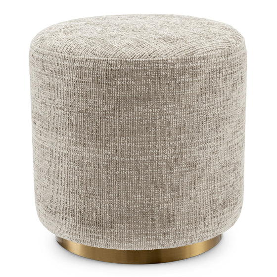 Eichholtz Dining Stool Greer Elevate your interior with the Dining Stool Greer in Creststone Beige. This stunning piece boasts