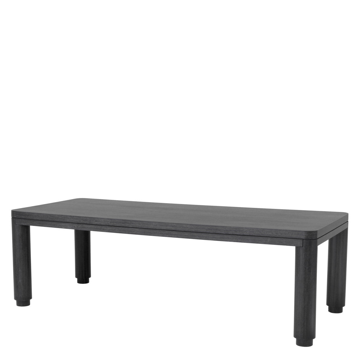 Eichholtz Dining Table Atelier S a top and legs with rounded corners. It deserves a central place in your home,