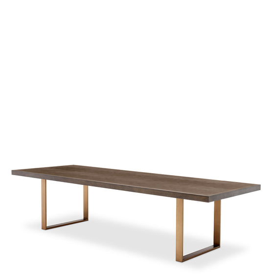 Eichholtz Dining Table Melchior 118.11 in Reminiscent of Danish design furniture from the 1950s, the Melchior Dining Table grants your home
