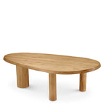 Eichholtz Dining Table Prelude rich grain and texture of the reclaimed oak ensure each piece is unique, merging sustainability