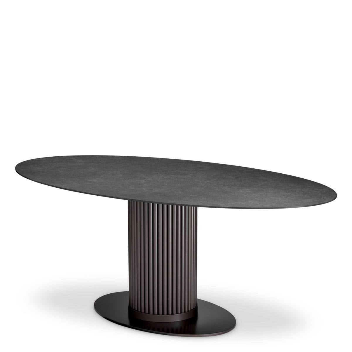 Eichholtz Dining Table Volterra Oval Discover the versatility of Eichholtz's Volterra Dining Table, blending luxury with practicality for...