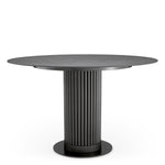 Eichholtz Dining Table Volterra Round the look of marble. The Volterra Dining Table from Eichholtz combines durability with aesthetic app...