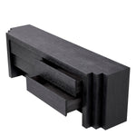 Eichholtz Dresser Metropolitan a charcoal grey oak veneer finish, seamlessly blending into classic and contemporary decor. This dresser