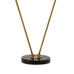 Eichholtz Floor Lamp Asta Double materials for a statement in any luxury interior. Dimensions W 66.5" D 12.0" H 80.5"