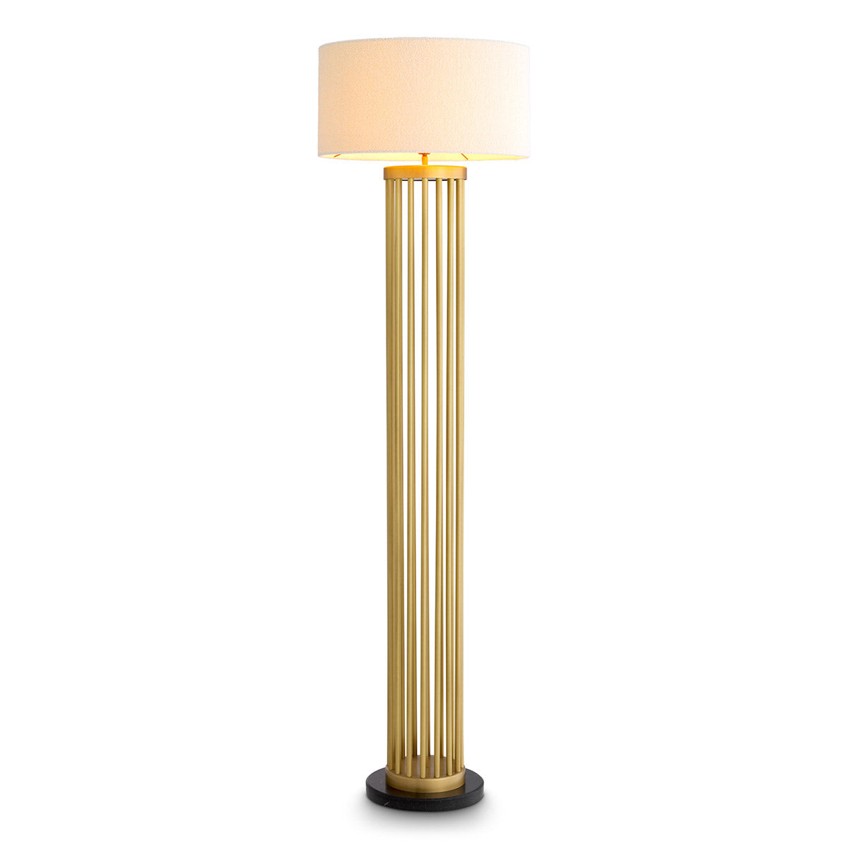 Eichholtz Floor Lamp Condo Touched with sophisticated grace, the soft glow of the Condo Floor Lamp delivers a flood