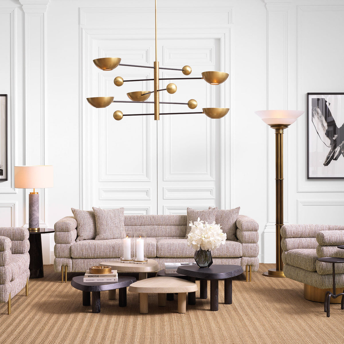 Art Deco Floor Lamp Figaro