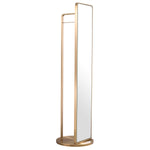 Eichholtz Floor Mirror Novo with coatrack the lifestyle of the chic and contemporary. Floor Mirror Novo with coatrack Crafted by Eichholtz