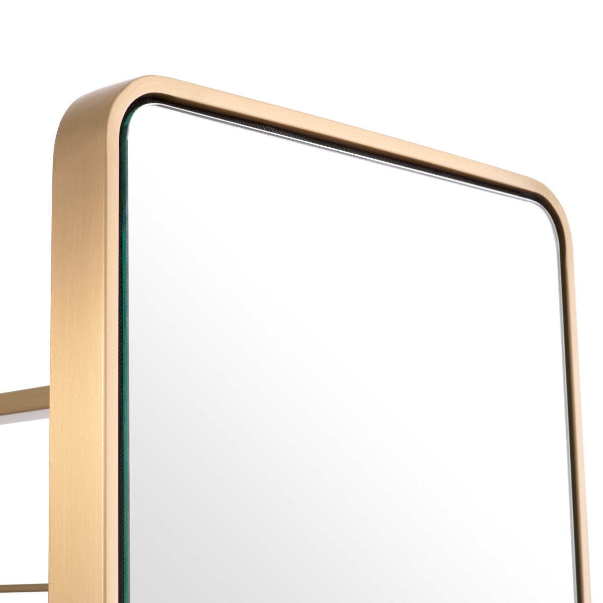 Eichholtz Floor Mirror Novo with coatrack this table & floor mirror pairs refined design with elevated materials for a statement in