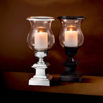 Eichholtz Hurricane Datcha finish and clear glass jar this candle holder will surely add classic style and elegance