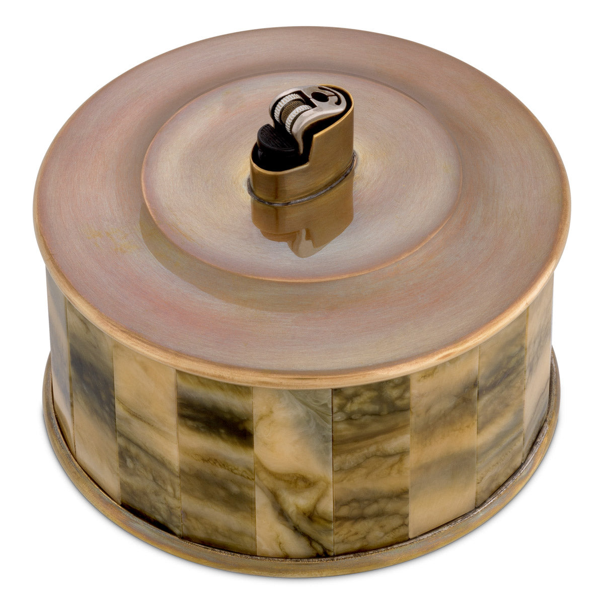 Eichholtz Lighter holder Bonham elegance and luxury. Expertly crafted by artisans, it not only organizes your lighter but also