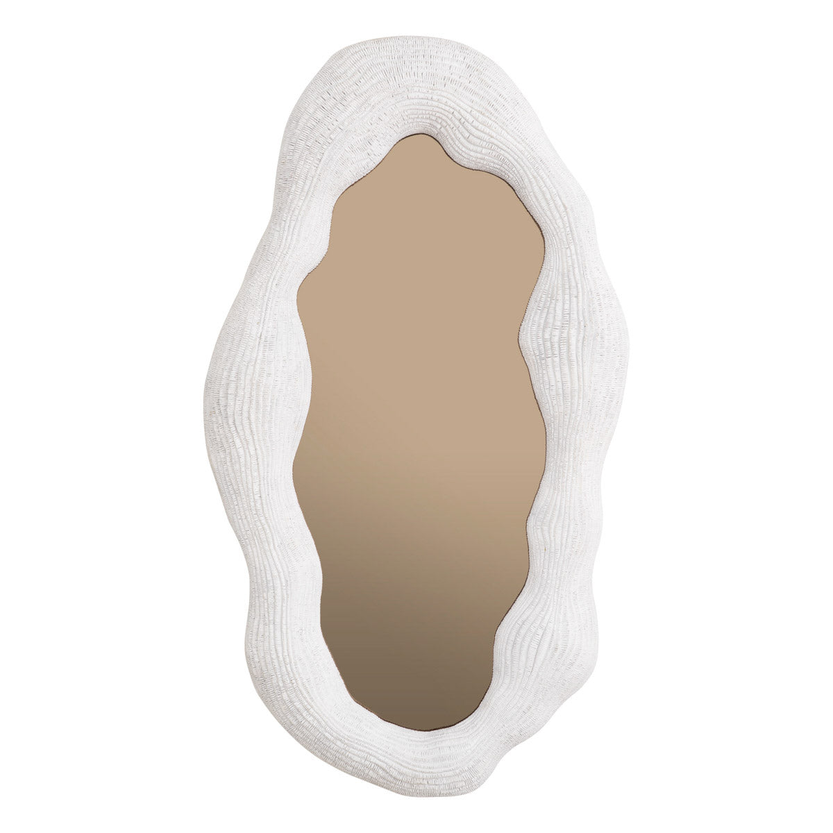 Eichholtz Mirror Genta L more of a statement decor element than a functional mirror. The bronze finish mirror accentuates