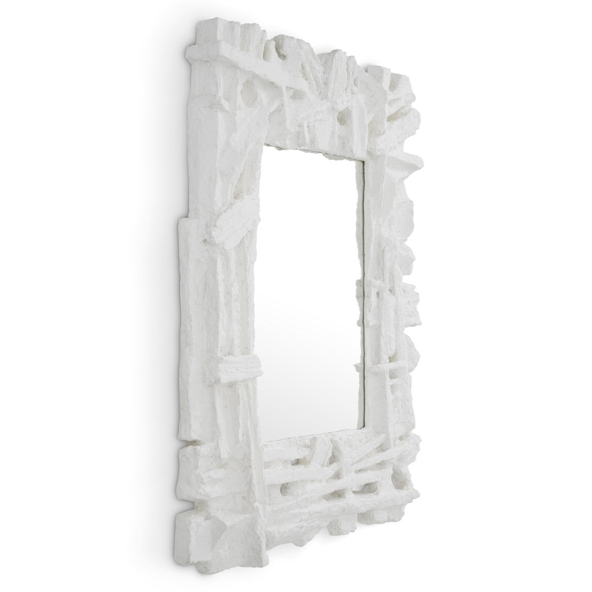 Eichholtz Mirror Masonic features a protruding, textured pattern that will be a talking piece in your home. Place