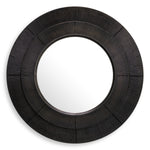 Eichholtz Mirror Rodion finish, circular shape and textured frame, this mirror's eye-catching detail adds a touch of warmth