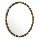 Eichholtz Mirror Saint Jerome Immerse yourself in unparalleled luxury with the Mirror Saint Jerome. Crafted from natural horn, this