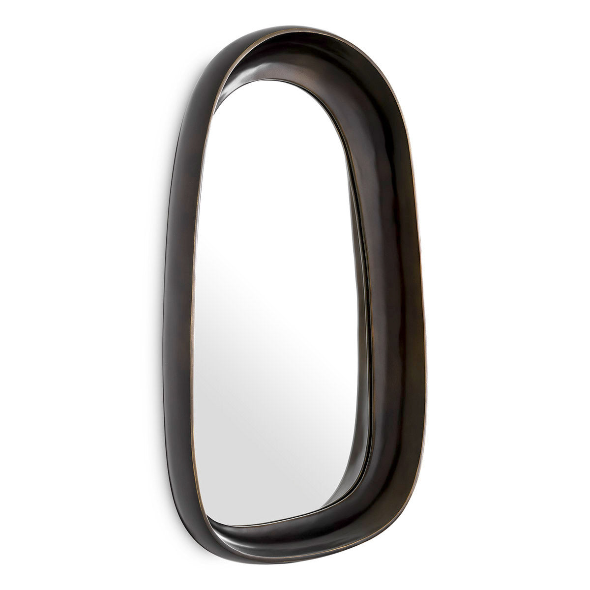 Eichholtz Mirror Sandals L Step into the world of opulence with the Sandals Mirror L, a masterpiece that radiates