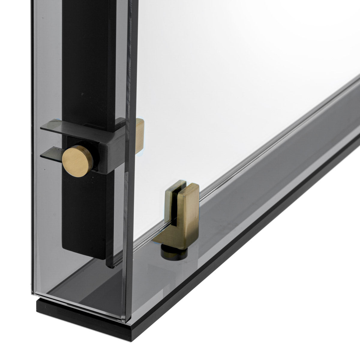 Eichholtz Mirror Verona L accents that gleam in the soft light as they extend from the frame to uphold