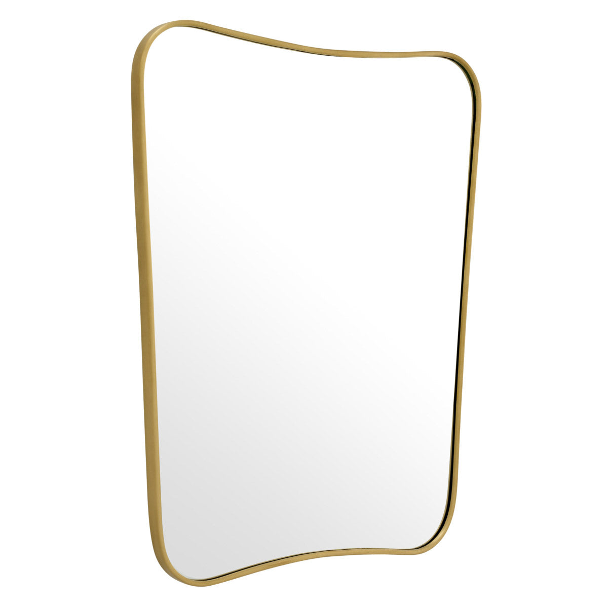 Eichholtz Mirror Vivienne S typical 50s design and brushed brass finish it will add a vintage touch to your