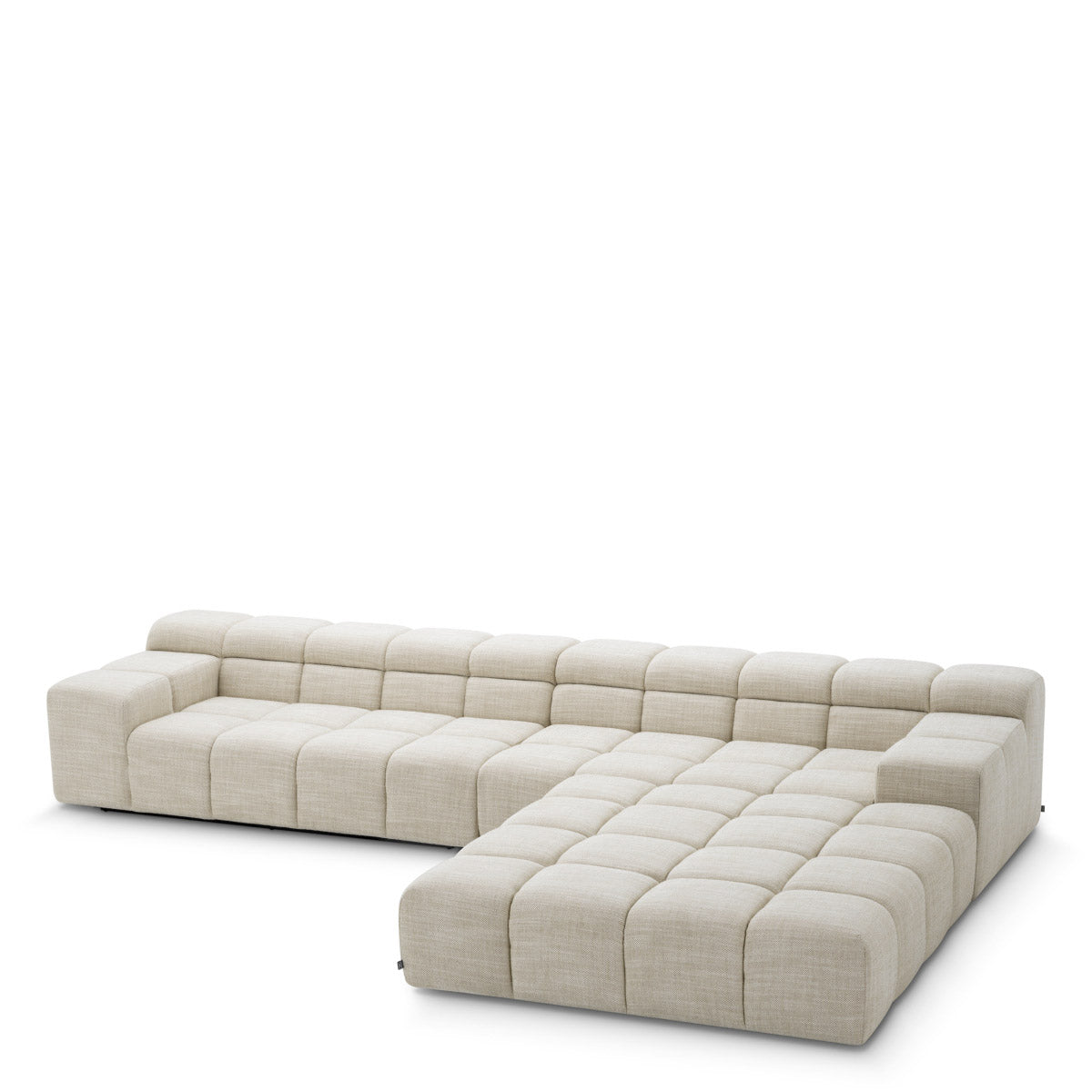 Eichholtz Modular Sofa Hunter - Left Indulge in the luxurious allure of the Hunter Modular Sofa in Albury beige, where modern