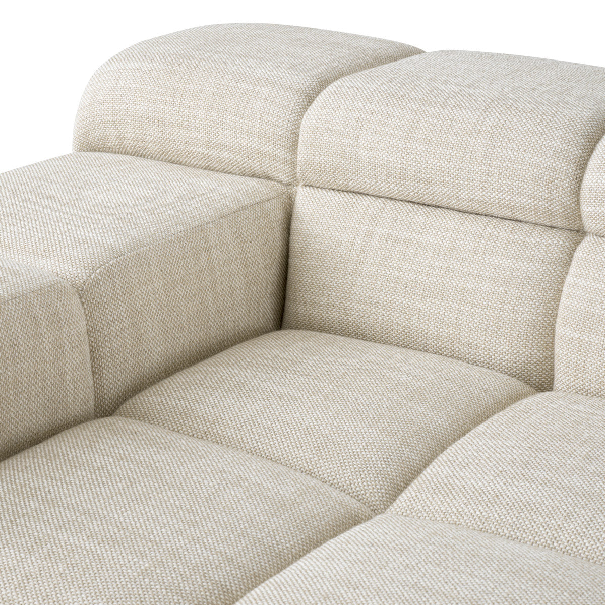 Eichholtz Modular Sofa Hunter - Left where modern elegance meets unparalleled comfort. The sophisticated fabric blend ensures durability...