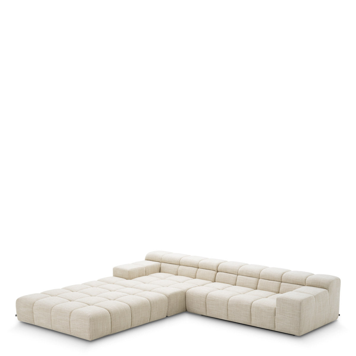 Eichholtz Modular Sofa Hunter - Ottoman Indulge in the luxurious allure of the Hunter Modular Sofa Ottoman in Albury beige, where