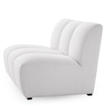 Eichholtz Modular Sofa Lando straight or a snug C-shaped seater. This straight piece in Savona white is a perfect base