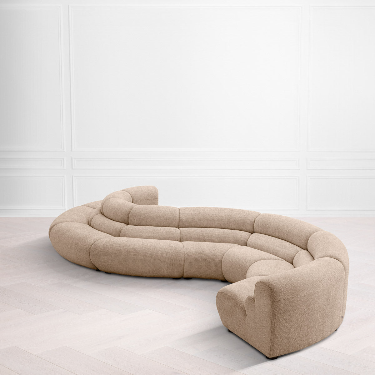 Eichholtz Modular Sofa Lindau inside corner imagination to shape the Lindau sofa as you wish. Modular Sofa Lindau inside corner Crafted