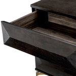 Eichholtz Nightstand Denver with elevated materials for a statement in any luxury interior. Dimensions W 25.0" D 19.0"