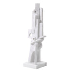 Eichholtz Object Atticus Add cubist flair to your décor with the white marble Atticus Object. This striking abstract