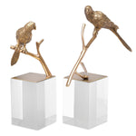 Eichholtz Object Morgana set of 2 This 2-piece set of Morgana Objects will bring sophisticated style to your space. Each bird