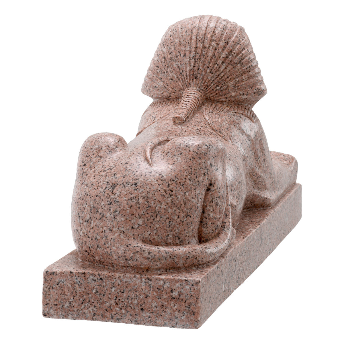 Eichholtz Object Sphinx of Hatshepsut graced her mortuary temple at Deir el-Bahri, a testament to her powerful reign. This piece,