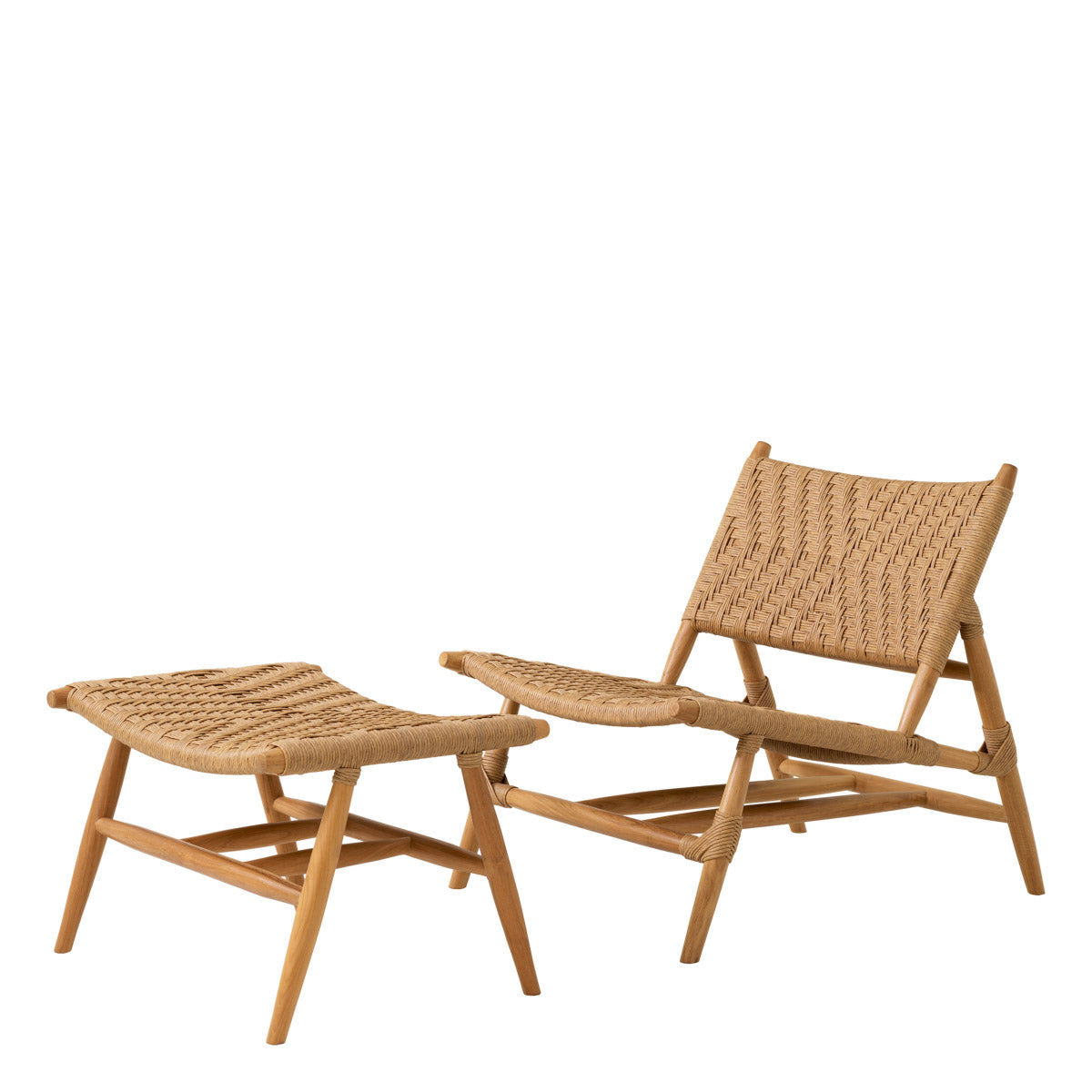 Eichholtz Outdoor Chair and Foot Stool Laroc maintenance. The Outdoor Chair and Foot Stool Set Laroc becomes the perfect addition to your