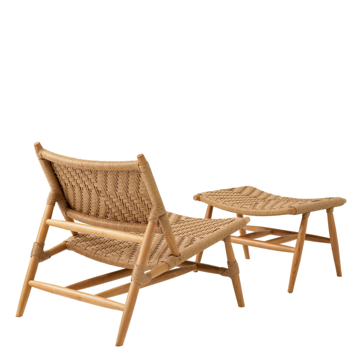 Eichholtz Outdoor Chair and Foot Stool Laroc outdoor space. Outdoor Chair and Foot Stool Laroc Crafted by Eichholtz this outdoor chair pairs