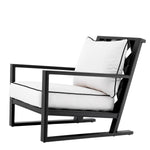 Eichholtz Outdoor Chair Como piping. Outdoor Chair Como Crafted by Eichholtz this outdoor chair pairs refined design with elevated