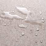 Eichholtz Outdoor Chair Relax Outdoor Chair is an exquisite low-profile piece designed with luxurious Mauritius light grey waterproof and