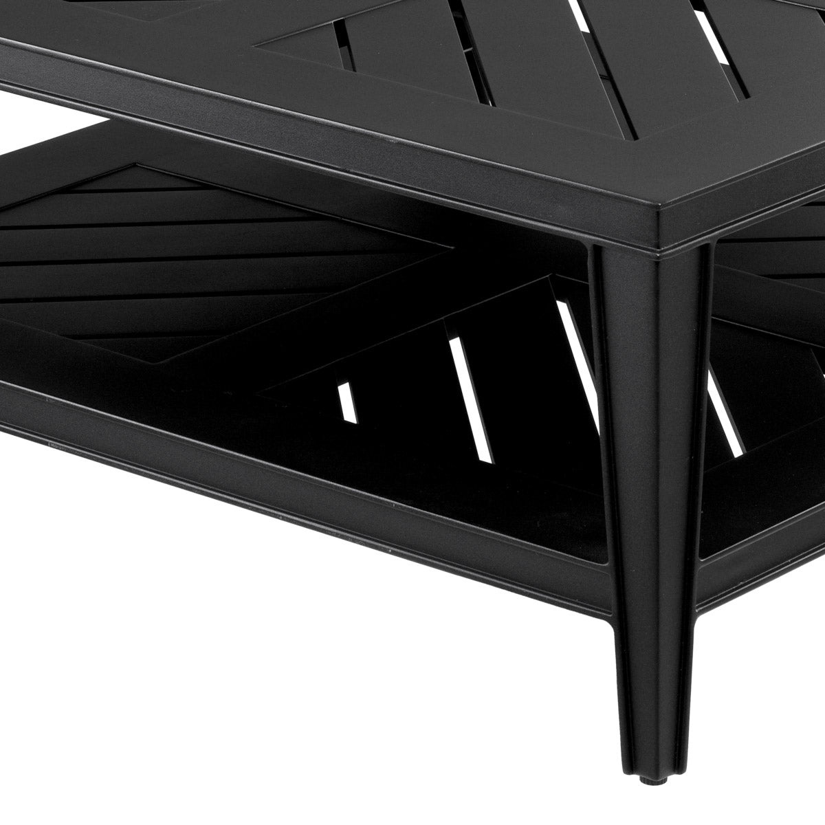 Eichholtz Outdoor Coffee Table Bell Rive square focal point for your outdoor living space. Outdoor Coffee Table Bell Rive square Crafted by